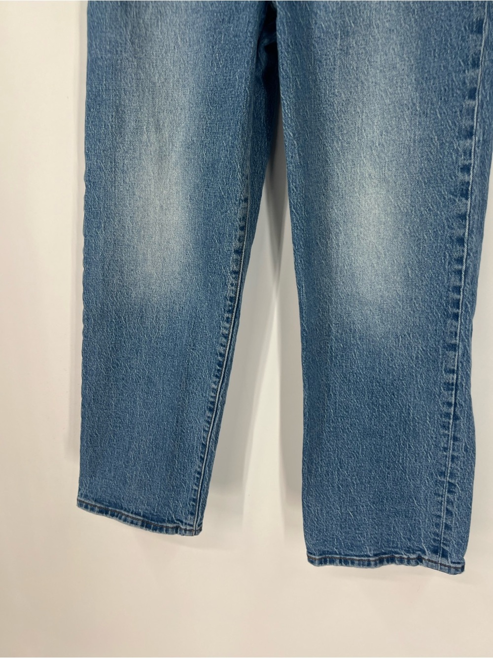 Levi’s Ribcage Straight Ankle Jeans Button Fly High Rise - Picture 4 of 8